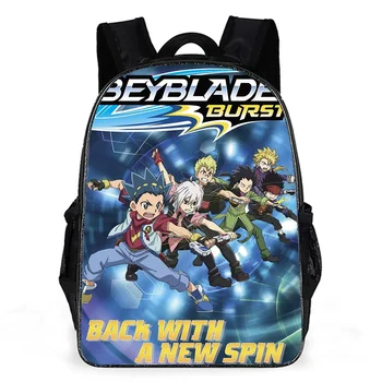 

Anime Beyblade Burst Backpacks For Children Student Book Backpack Daily Rucksack Cartoon Mochila School Gifts