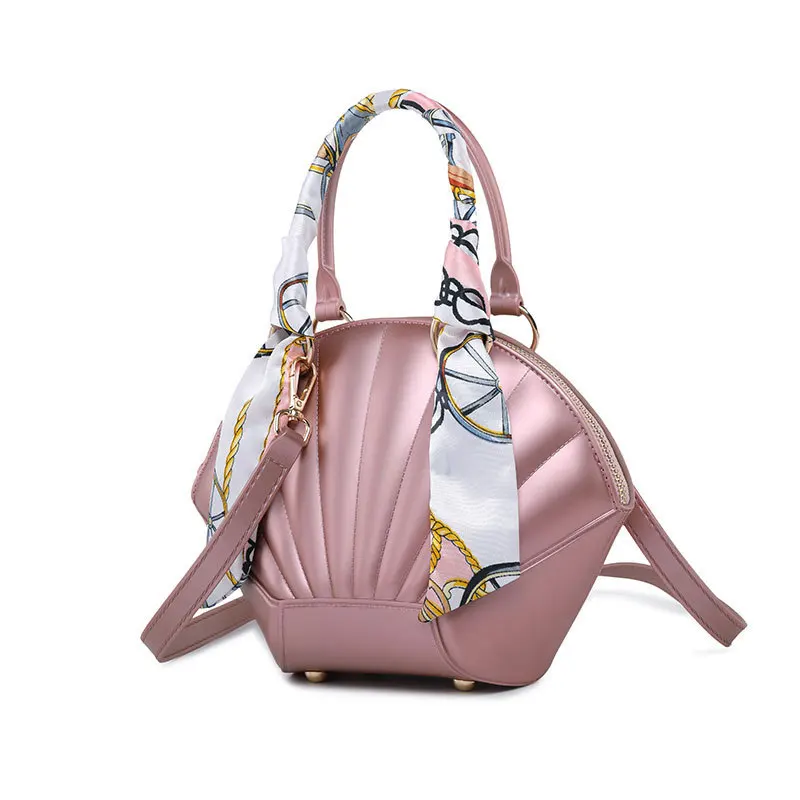 

2019 New Style Solid Color Dull Polish Shell Gel Bag Candy Shoulder Bag/ Hand Bag Matte Europe And America Cross-body Women's Tu