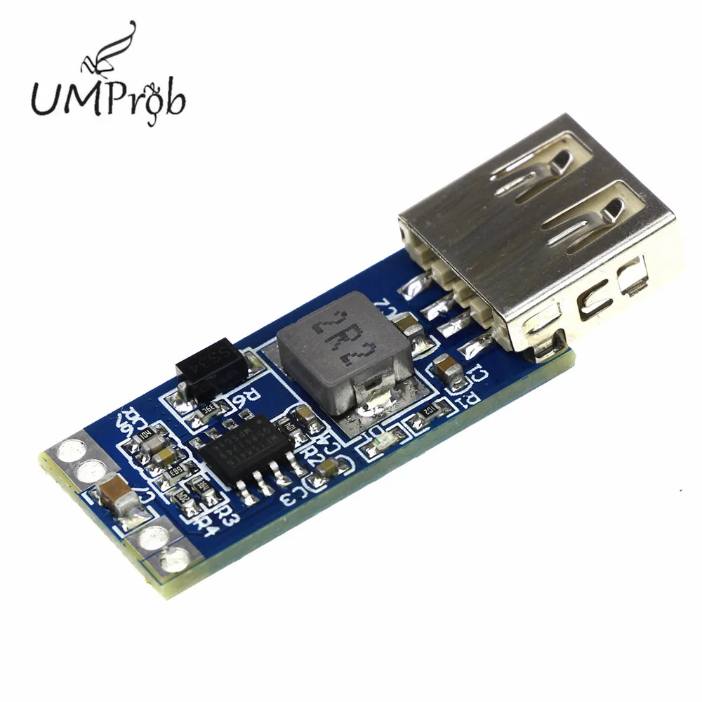 Модуль регулятора напряжения от 9 в 12 В 24 до 5 3 А USB понижающий модуль