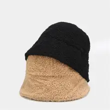 Весенние шапки из овечьей шерсти, универсальные кепки в простом стиле, женские и мужские теплые шапки bob, летняя модная одноцветная шапка