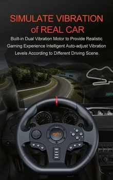 

PXN V900 Gaming Sterzo Ruota Gradi Gamepad Controller Racing Video di Gioco di Vibrazione Per Il PC/PS3/4/Xbox-One/Xbox 360/NS