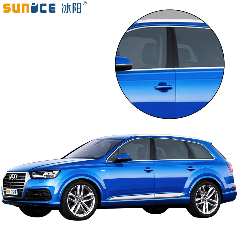 Sunice Тонировочная пленка для окна автомобиля Тонировочная 75% VLT стеклянная наклейка decar Солнцезащитная УФ-защита от царапин для авто дома 50*600 см