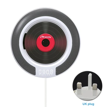 

Boombox Wall Mountable Remote Control Prenatal Education CD Player USB Port FM Radio Multifunctional Music With Bluetooth