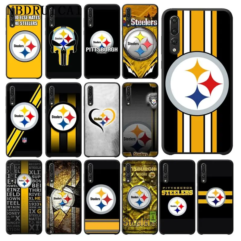 

NBDRUICAI Pittsburgh Steelers High Quality Phone Case for Huawei P9 10 lite P20 pro lite P30 pro lite Psmart mate 20 pro lite