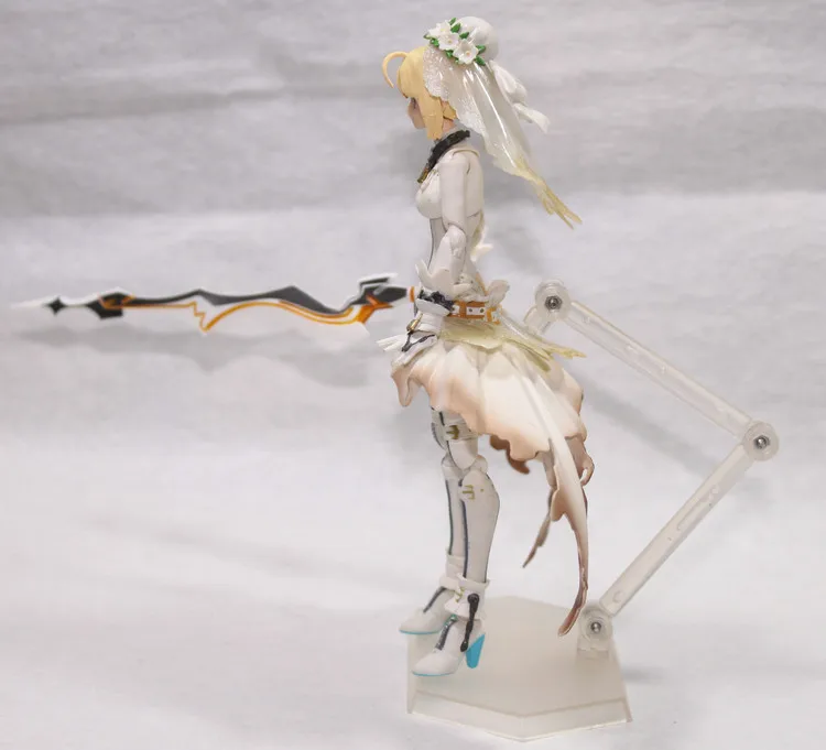 Игрушек Figma 126 судьба костюм для косплея персонажа аниме «Судьба: ночь схватки»/Fate zero saber Лагуна черный костюм передвижной Гараж Комплект
