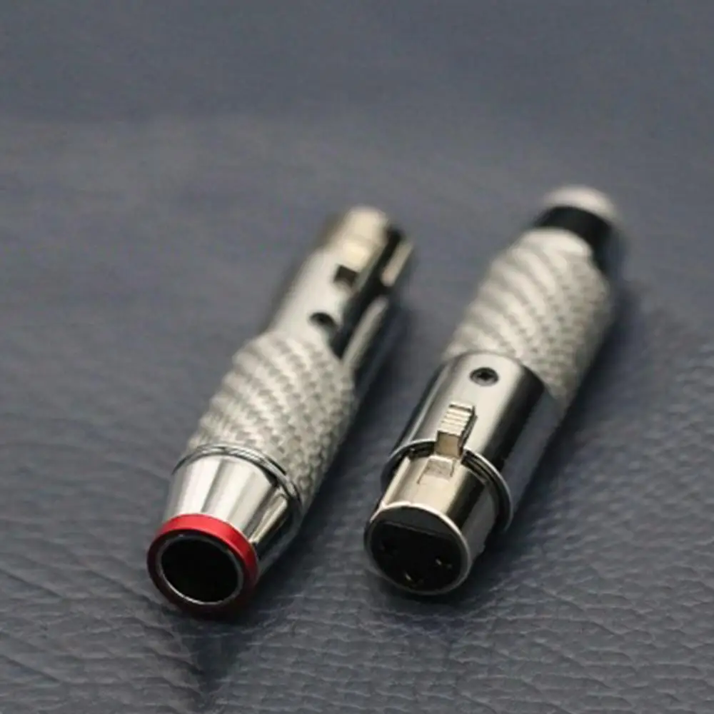 Fm изображение Hi End 3 контактный разъем из углеродного волокна XLR микрофон HiFi аудио