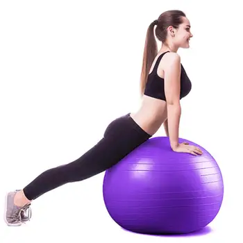 

Durable 55/65/75cm PVC GYM & FITNESS ACCESSORIES Body Sharper Yoga Ball Balance Ball Woman Health Care Laputian Yoga Ball