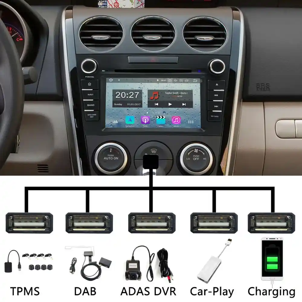 Octa Core 4g 64g Android 9 0 5 Usb Port Car Dvd Player For Mazda Cx 7 Cx7 Cx 7 07 08 09 10 11 12 13 14 15 Car Car Multimedia Player Aliexpress