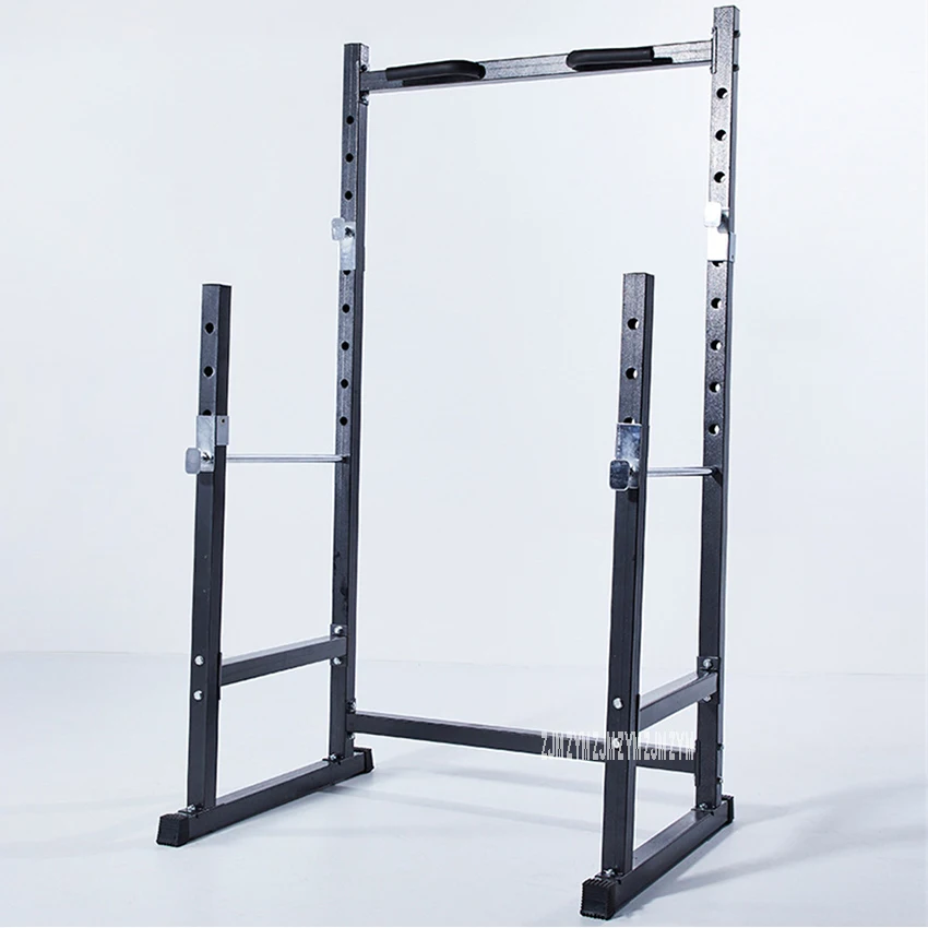 D-50 Panca Pesi Half Frame Squat Barbell Rack Indoor Fitness Pull Up Sollevamento Pesi Panca Panca Telaio Bilanciere Panca Di Sollevamento