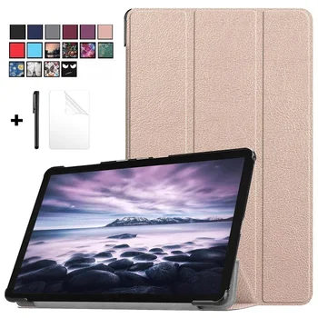 

Case For New iPad Pro 11 2018 Release Ultra Slim Smart Magnetic PU Leather Trifold Stand Cover For iPad Pro 11 With Pen+Film