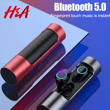 H& A X8 TWS Bluetooth 5,0 наушники мини беспроводные наушники спортивные наушники с микрофоном IPX7 водонепроницаемые наушники для iPhone