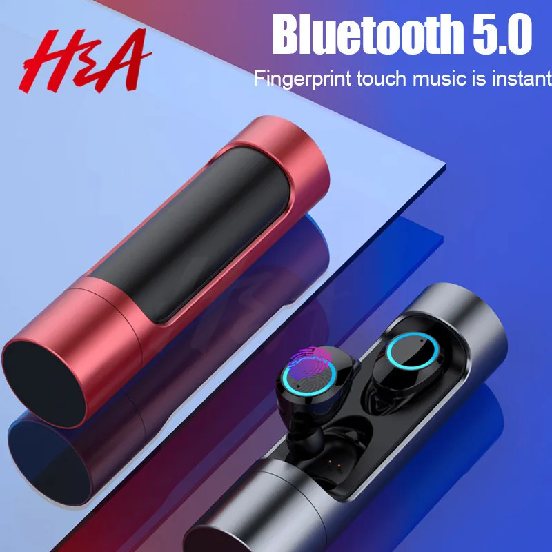 H & A X8 TWS Bluetooth 5 0 наушники мини беспроводные спортивные с микрофоном IPX7