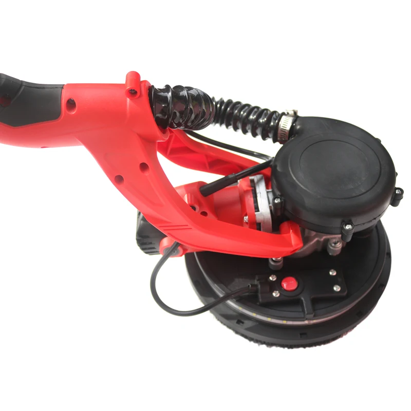 Foldable Adjust Speed Drywall Sander 750W 110V-230V Wall Polishing Grinding Double Led Light Wall Putty Polisher Machine