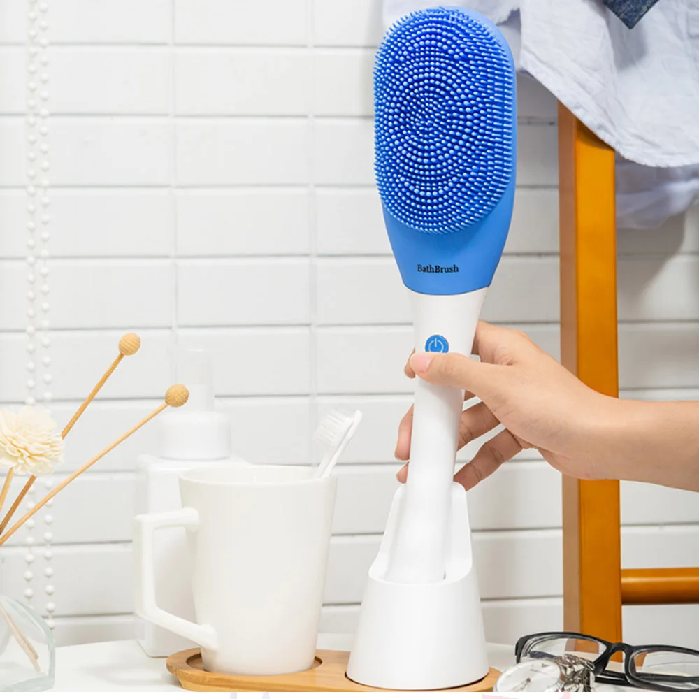 39 ℃ ванночка электромассажная щетка для ванны щетка для мытья силиканого банного полотенца трите для грязевых ванн скрабы серый артефакт щетка для ванны