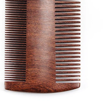 

New Sandalwood Pocket Anti-Static Wood Comb Beard Mustache Hair Brush Combs sandalwood Combs