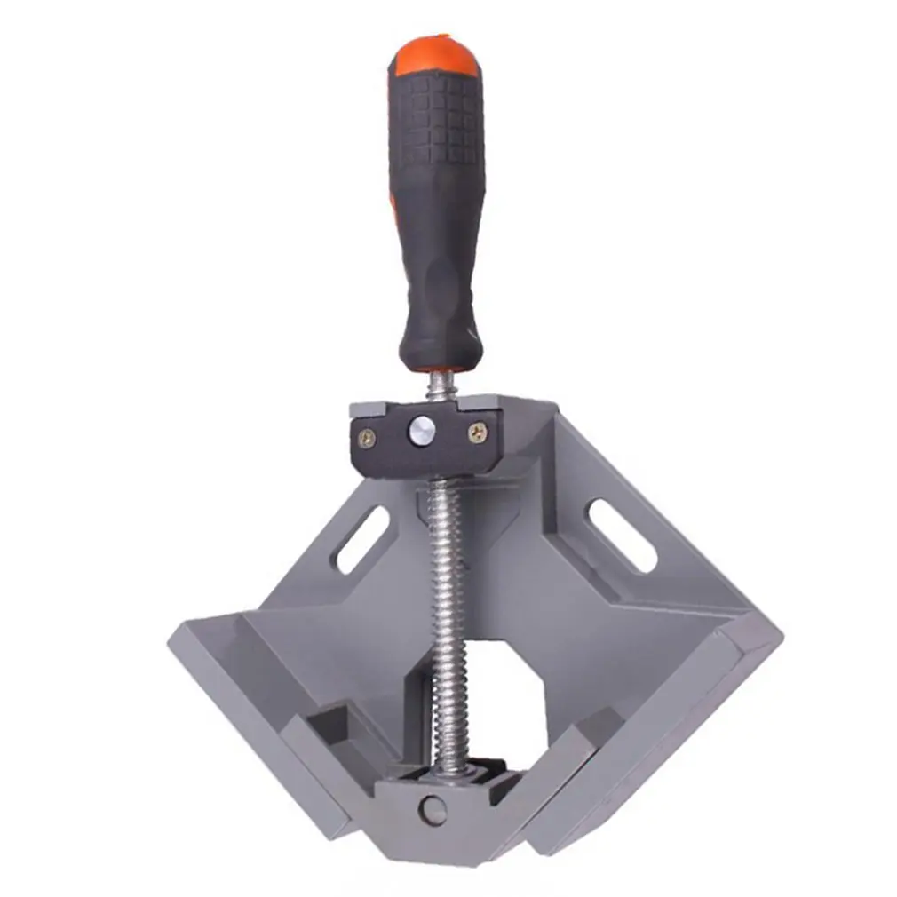 Single Handle 90 Degree Aluminum Alloy Right Angle Clip Woodworking Angle Clip Fish Tank Photo Frame Clip Tool