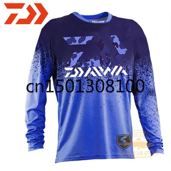 

Daiwa Autumn Fishing Jersey Quick Dry Fishing Long-sleeve Clothing Breathable Outdoors Fishing T-Shirt Spring Fishing Clothes
