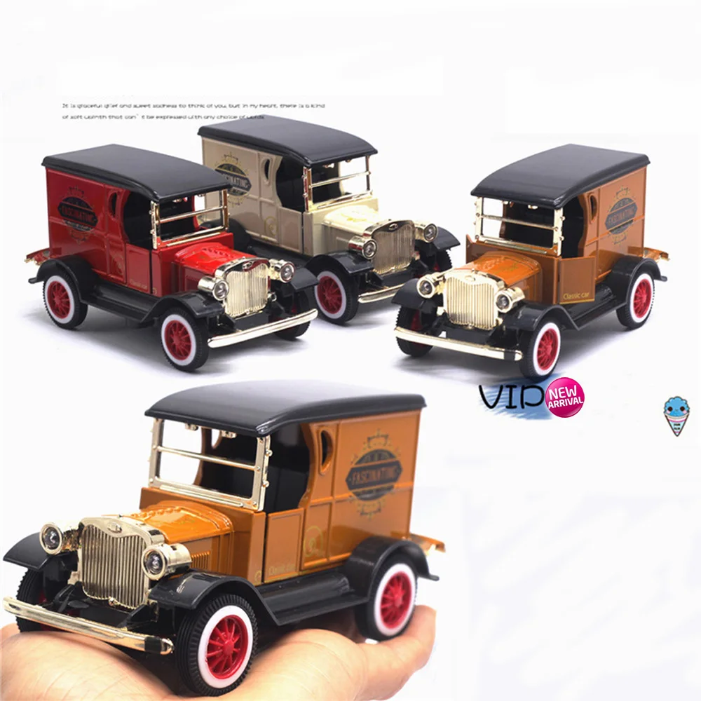 

1/32 classic retro car vintage car model toys old bubble car set pull back alloy diecasts vehicle gift kids baby brinquedos