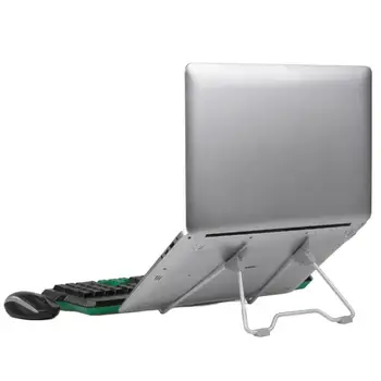 

Laptop Tablet Stand Portable Folding Stand Tablet Top Anti-skid Angle Height Adjustable Bracket Home Office