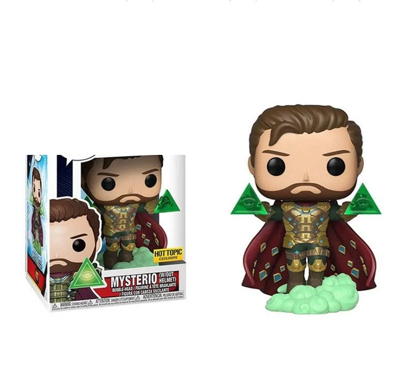 Spiderman Far from Home Mysterio 477# Venom 82# Action Figure Vinyl Dolls Children Birthday Gifts Model with Box | Игрушки и хобби