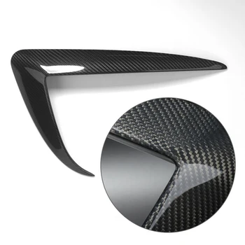 

2Pcs Headlight Protective Frames For Tesla Model 3 ABS Bumper Practical