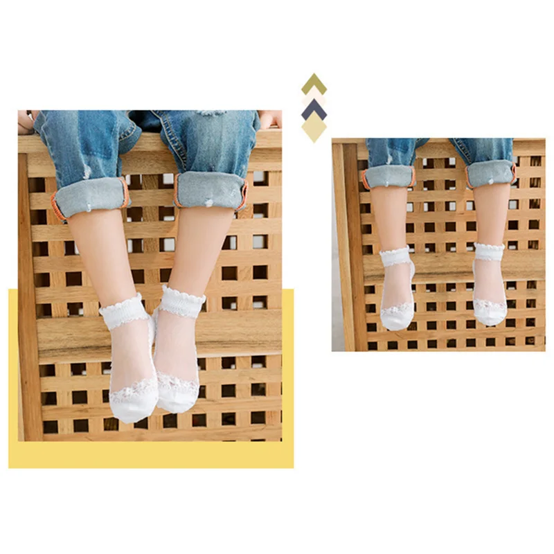 5Pairs/lot Infant Baby Socks Summer Mesh Thin Baby Socks for Girls Cotton Newborn Boy Toddler Socks
