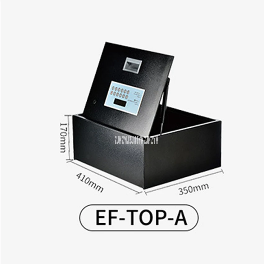 EF-TOP-A, маленький стальной ящик для гостиничной комнаты, пароль, сейф, верхняя крышка, тип, электронный замок, безопасность, дверь, сейф, депозит, B0x