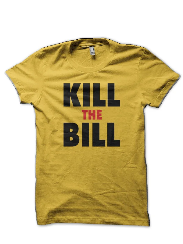 Желтая футболка Kill The Bill |