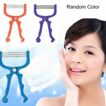

Facial Hair Remover Tool Face Beauty 3 Spring Threading Stick Applicator Spatula Removal Epilator Safety without Injury