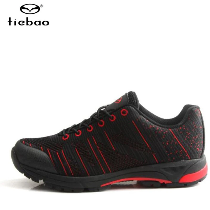 Tiebao/Обувь для велоспорта для отдыха; sapatilha ciclismo mtb; Мужская и женская обувь на резиновой подошве; спортивная обувь с самоблокирующимся верхом; обувь для шоссейного велосипеда; кроссовки - Цвет: B1814-1