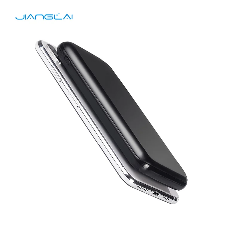 

JIANGLAI 10000mAh QI Wireless Power Bank LED Indicator Suction Cup Portable Charging Powerbank External Battery For Xiaomi HTC