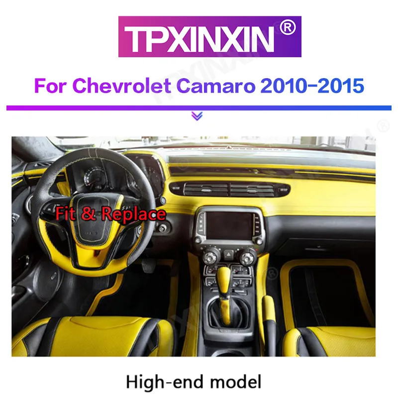 Android 6+128GB For Chevrolet Camaro 2010- 2015 Car Multimedia Android Player Radio Accessories Carplay GPS Map Navigation DSP