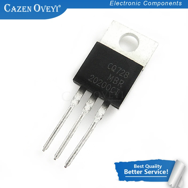 

10 шт./лот MBR20200CT TO220 MBR20200 TO-220 20200CT в наличии