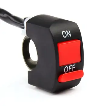 

Universal Motorcycle Switches Bullet Connector Handlebar Switches ON/OFF Button Connector Push Button Switch Moto Accessories