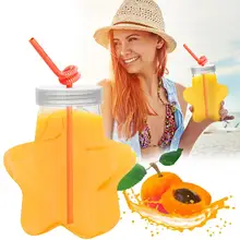 400 мл чашка для сока пластиковая бутылка для напитков пластиковая бутылка в форме звезды чашка для напитков бутылка для воды вина вечерние Декор для дома кухонный инструмент@ 40