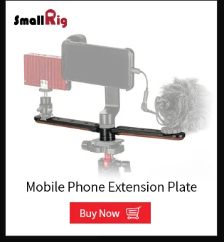 SmallRig Quick Release Мини безопасности железнодорожный вокзал для мобильного телефона клетка для ручка для фотоаппарата прикрепить Камера маленький телефон Vlog Rig 2395