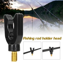 

Carp Fishing Rod Rest Holder Butt Gripper Fishing Rod Clamp Stand Support Threaded Fit Mount Carp Rod Racks Fishing Accessories