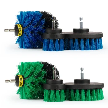 

3pcs Tile Grout Power Scrubber Cleaning Brush Attachment Tub Cleaner Combo Tool
