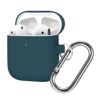 

Protective Case For Airpods 2 Charging Box One-piece Silky Soft Silicone Wireless Bluetooth Earphone Case For Airpods Cover