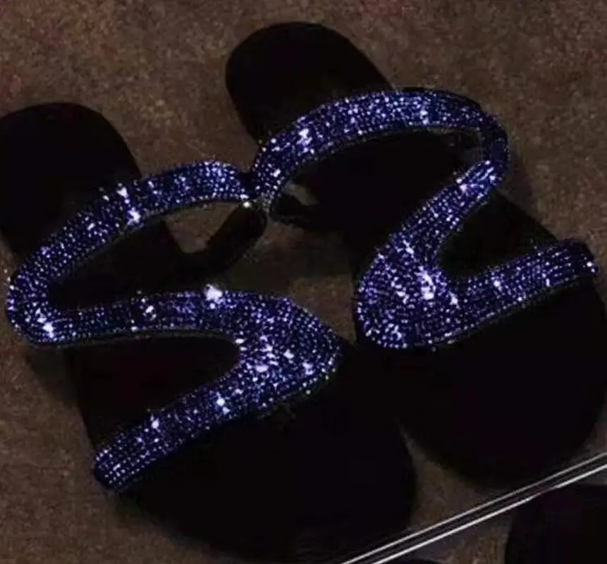 Женские летние сандалии на плоской подошве; chaussures femme sandalias sapato feminino; женская обувь; zapatos de mujer; шлепанцы; H446