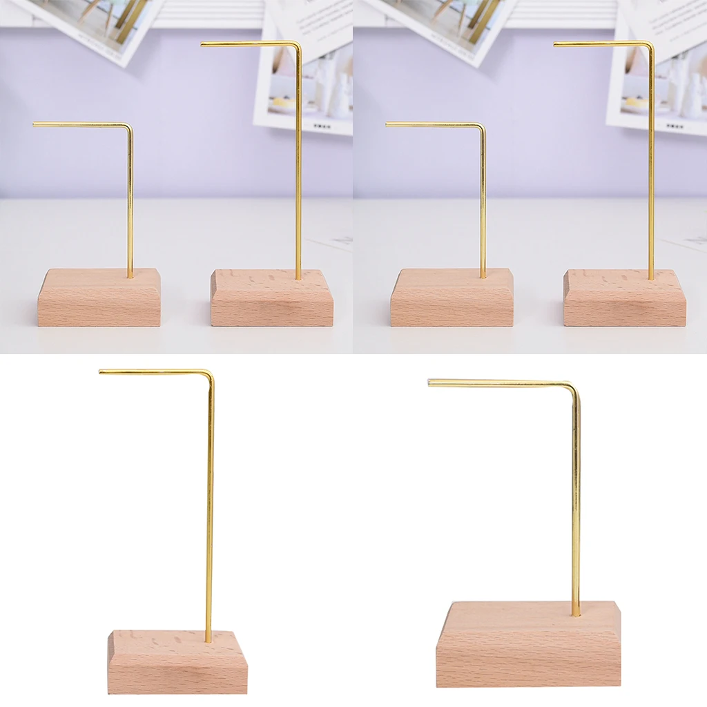 Jewelry Stand Pendant Earrings Organizer Storage Tray Showcase Display Jewelry Holder with Detachable Stand