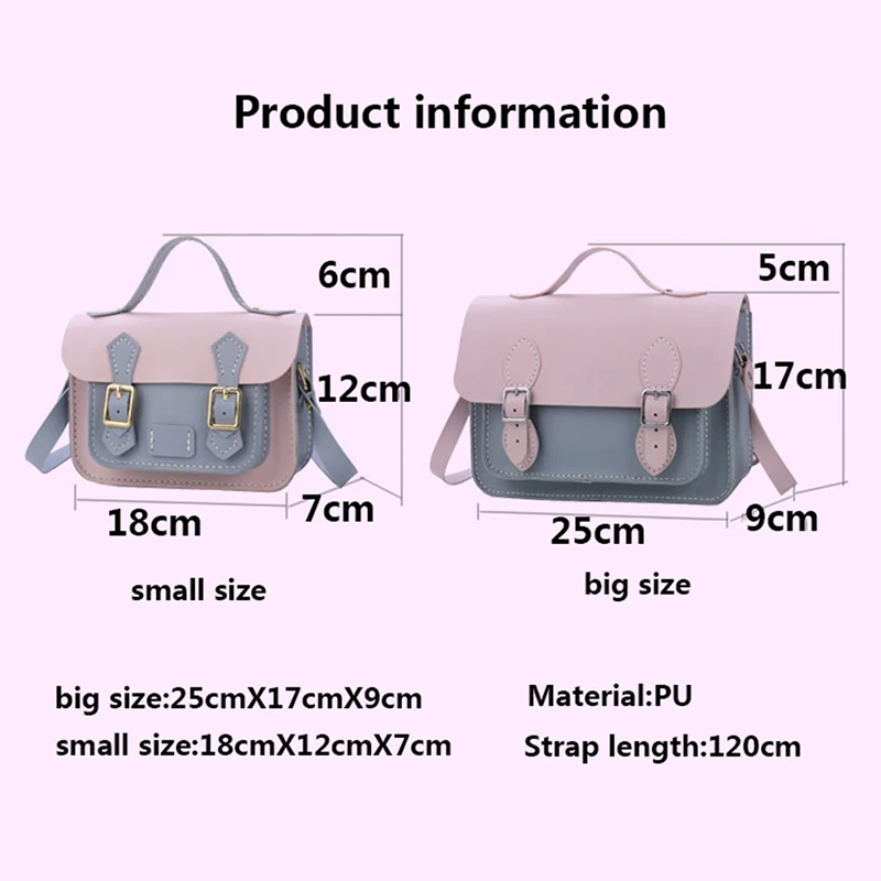 Handmade Bag Set Hand Stitching PU Leather Craft DIY Shoulder Bag Kit Making Square Box Sewing Material for Bag Customize