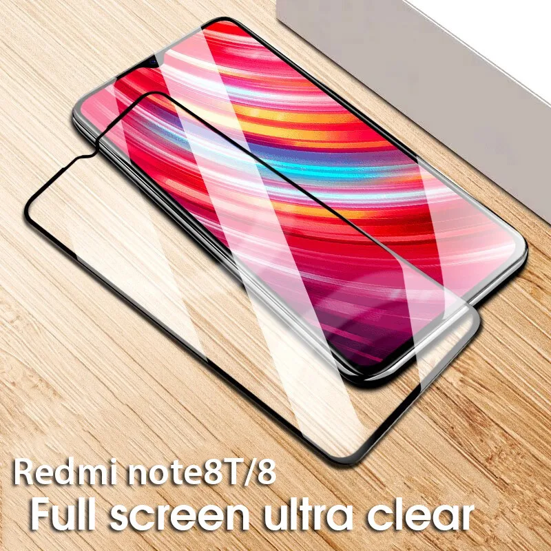 

9D Screen Protector For Xiaomi-Redmi-note-8T Tempered Glass For Xiaomi Redmi note8 note 8t 8 Pro Protective Glass Redmi note8t