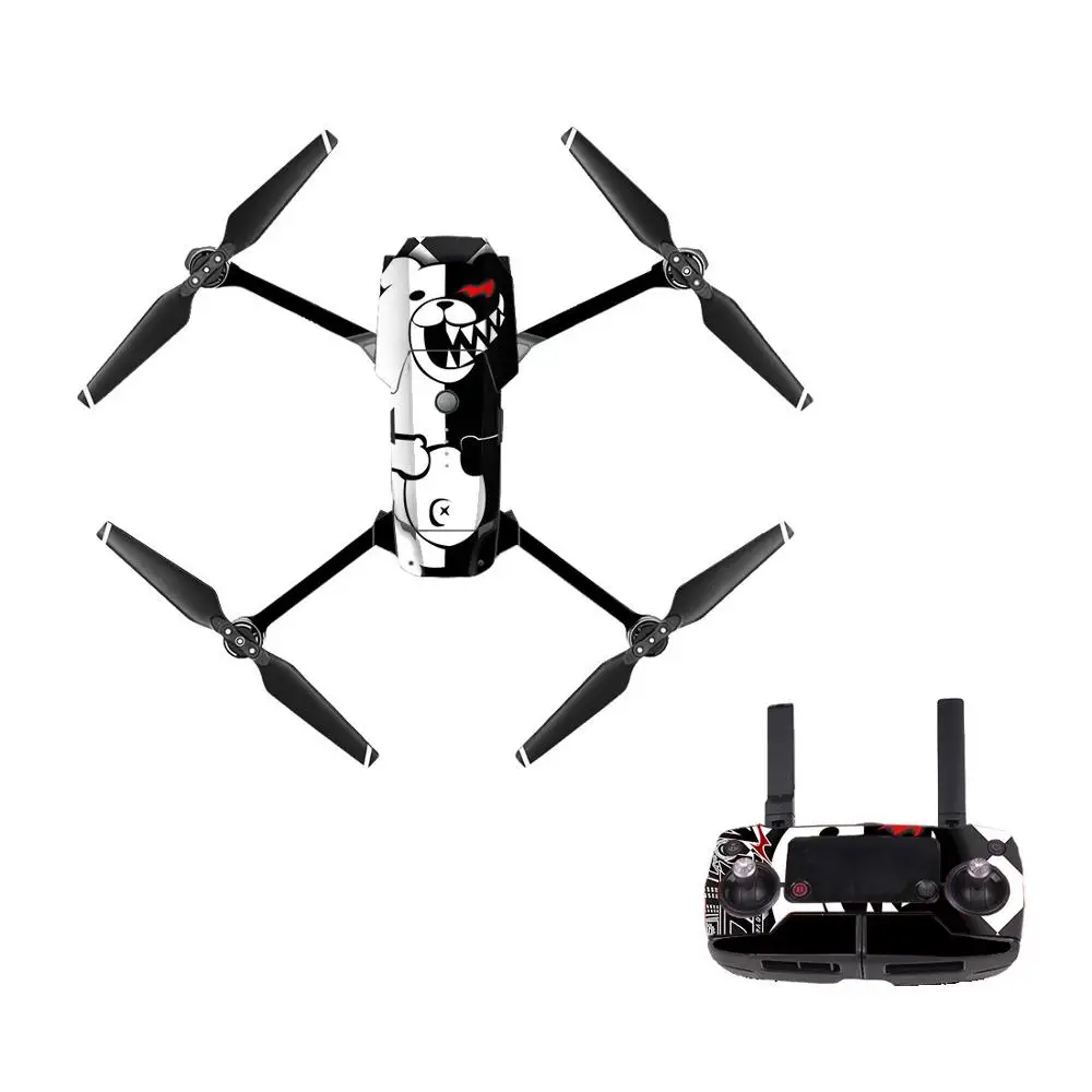 YSDJM0132 Водонепроницаемый ПВХ наклейка защитный чехол для DJI Mavic Pro Drone Body Arm пульт дистанционного управления запасная часть стикер s - Цвет: YSDJM0132