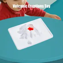 

Volcanic Eruption Model Safe Exercise Thinking Ability Plastic Science Experiment Volcanic Eruption Toy for Home