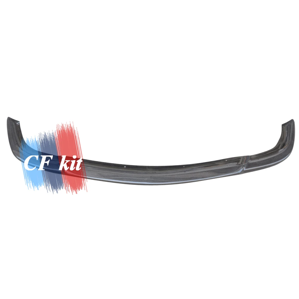 Carbon Fiber CF комплект из углеродного волокна передний бампер для BENZ CLK55 AMG стиль передний бампер спойлер автомобиля Стайлинг - Цвет: Carbon Fiber