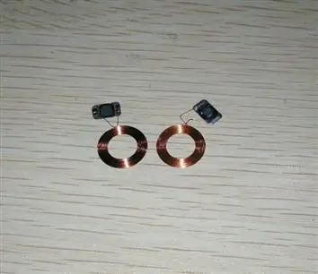 11mm diameter 13.56MHz NFC tag 213 chip and antenna RFID IC COB Coils 10pcs/Lot | Безопасность и защита