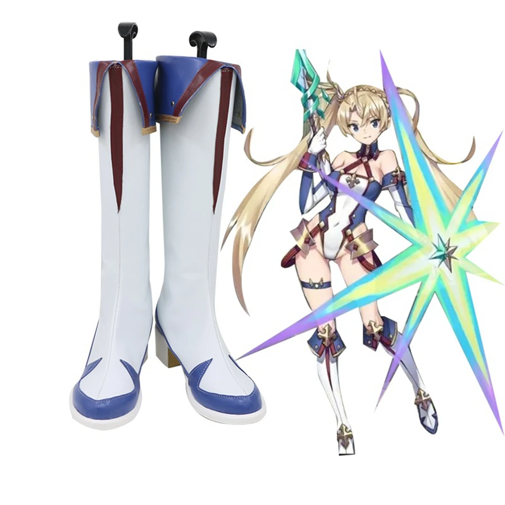 

Unisex Anime Cos Fate/Grand Order Lancer Bradamante Cosplay Costumes Boots Shoes Halloween Christmas Party Custom Made Size