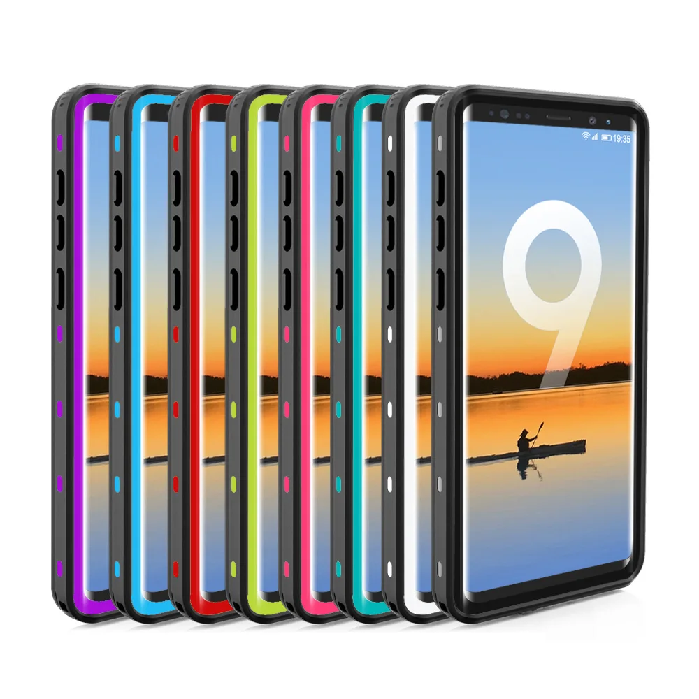 JONSNOW IP68 прозрачный водонепроницаемый чехол для samsung Note 10 Plus S10e Плавание Дайвинг открытый противоударный чехол для S10 Plus S9+ Note 8 Note 9 полная защита