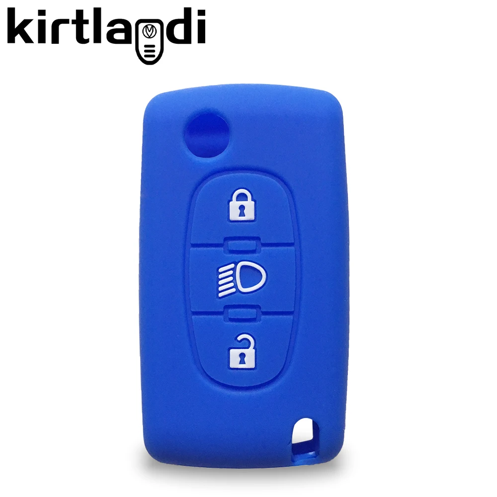 Funda para llave remota de coche, carcasa sin cortar para Citroen C4 Grand  Picasso 2010-2012 2013, accesorios para C5 2008-2011, 3 botones - AliExpress